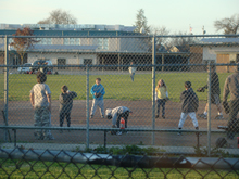 First Baseball Practice