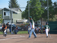 Hunter's tenth baseball game