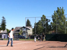 Hunter's seventeenth baseball game