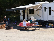 Camping at Casini Ranch