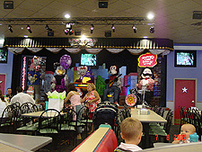 Chuck E. and Friends putting on a show.