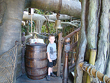 Hunter in Tarzan's Treehouse
