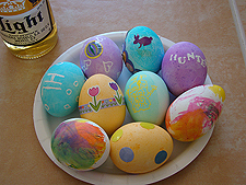 Finished eggs