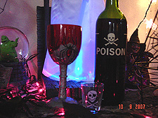 Spider goblet & poison