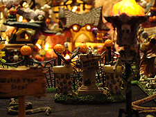 Halloween village