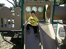 Ryder on the slide