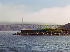 View of the bridge.