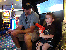 Dave & Hunter playing games