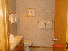 One of the bathrooms.