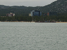 View of Casinos from the boat.