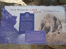 Cave Rock sign