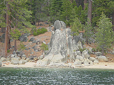 Cool rocks near Emerald Bay