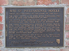 Old site of International hotels.