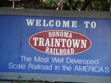 Traintown in Sonoma