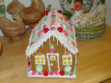 Gingerbread house Heidi made!