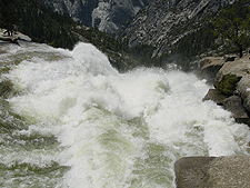 Wild waters from Nevada Falls