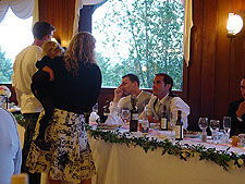 Kelly introduces Cali to Robert.