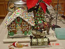 House and Gingerbread tree