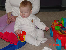 Playing with the Kick 'n Whril.