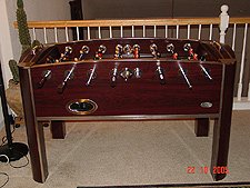 Foosball Table in Loft