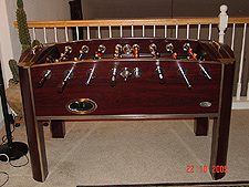 Foosball Table in Loft